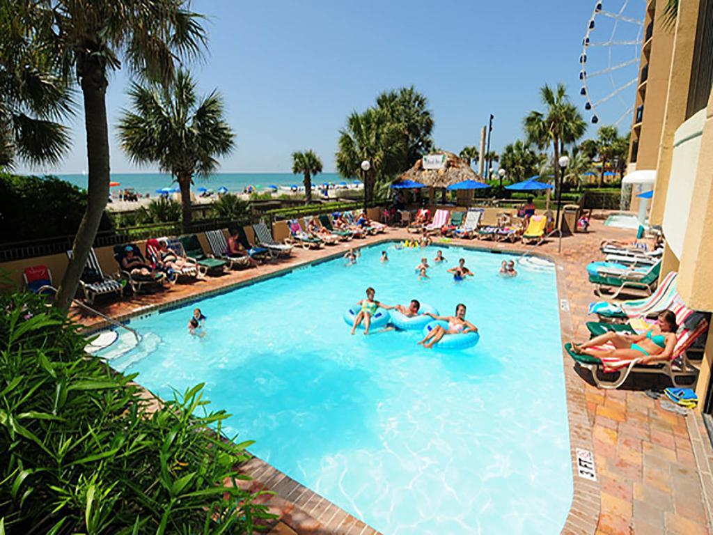 Holiday Pavilion Resort On The Boardwalk Myrtle Beach Bagian luar foto