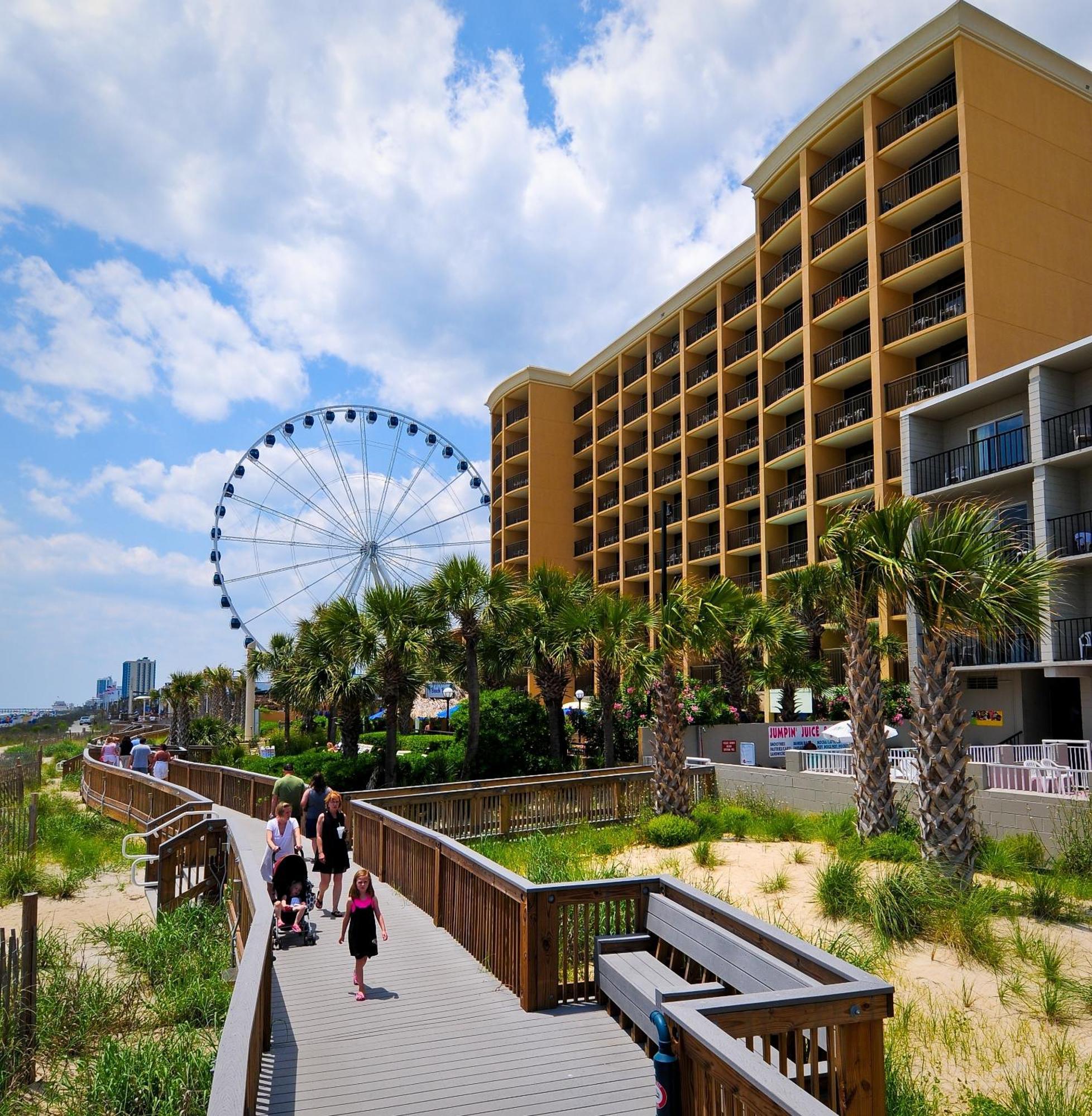 Holiday Pavilion Resort On The Boardwalk Myrtle Beach Bagian luar foto