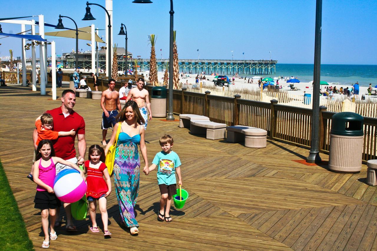 Holiday Pavilion Resort On The Boardwalk Myrtle Beach Bagian luar foto