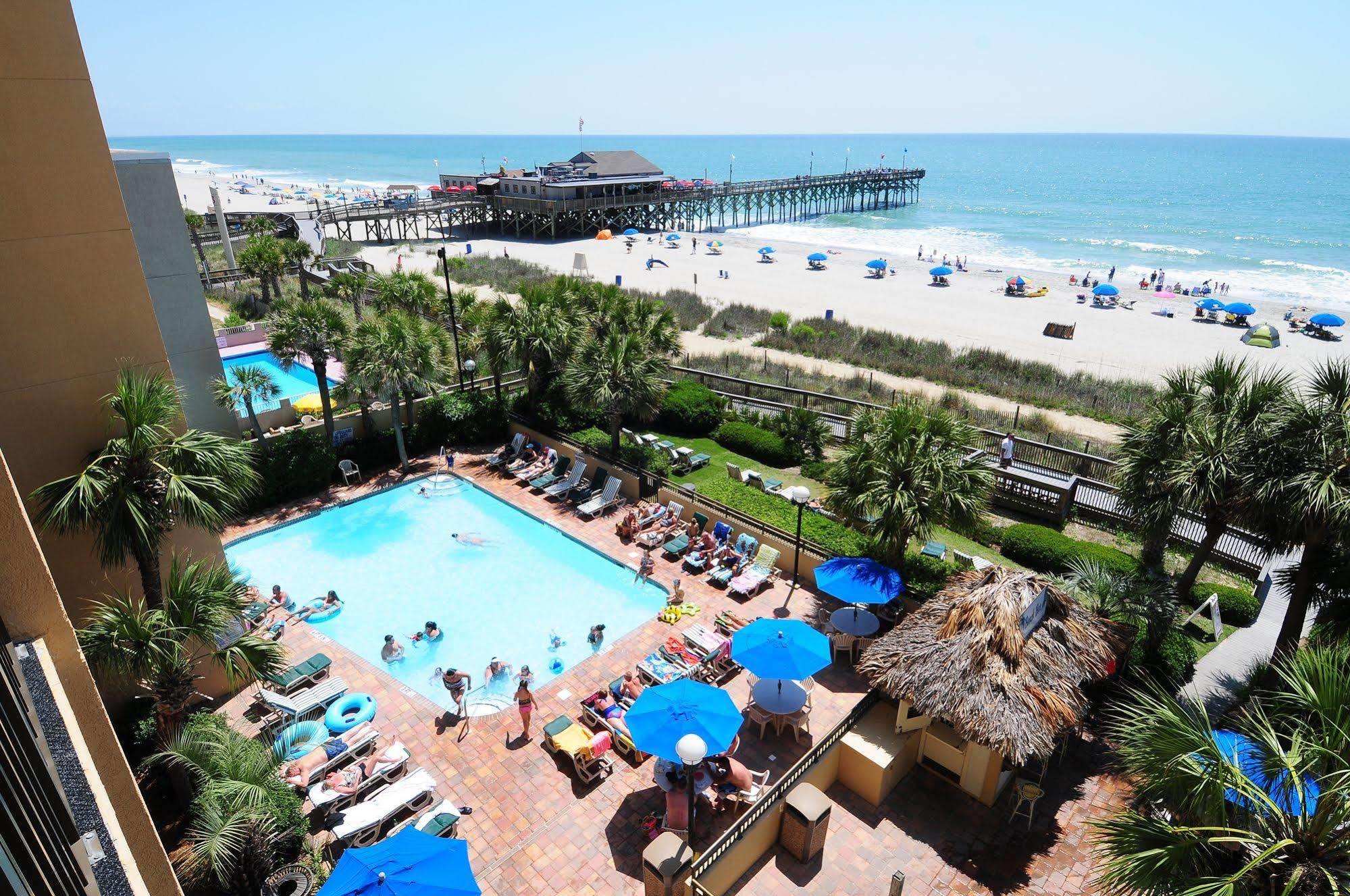 Holiday Pavilion Resort On The Boardwalk Myrtle Beach Bagian luar foto
