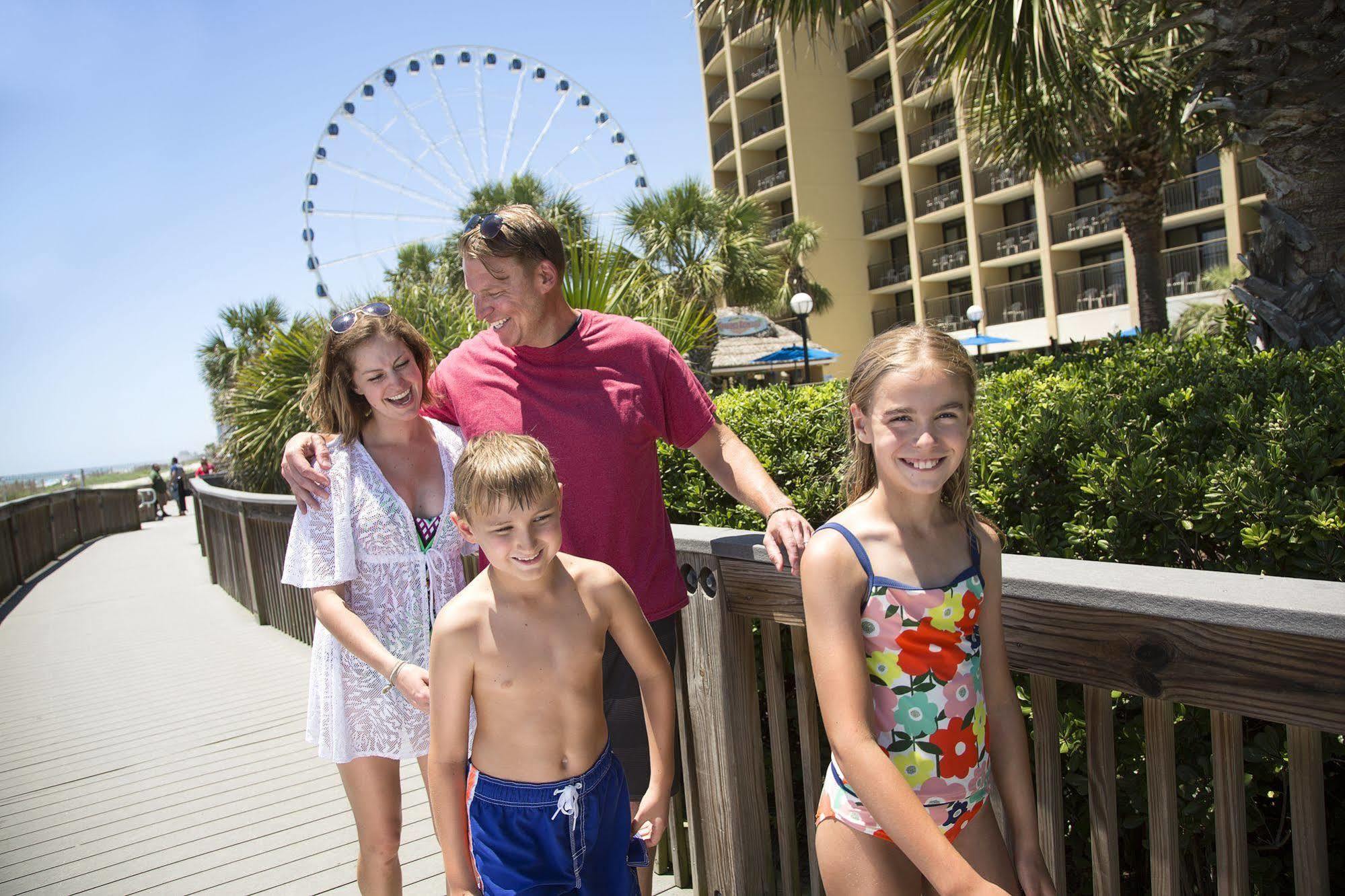Holiday Pavilion Resort On The Boardwalk Myrtle Beach Bagian luar foto